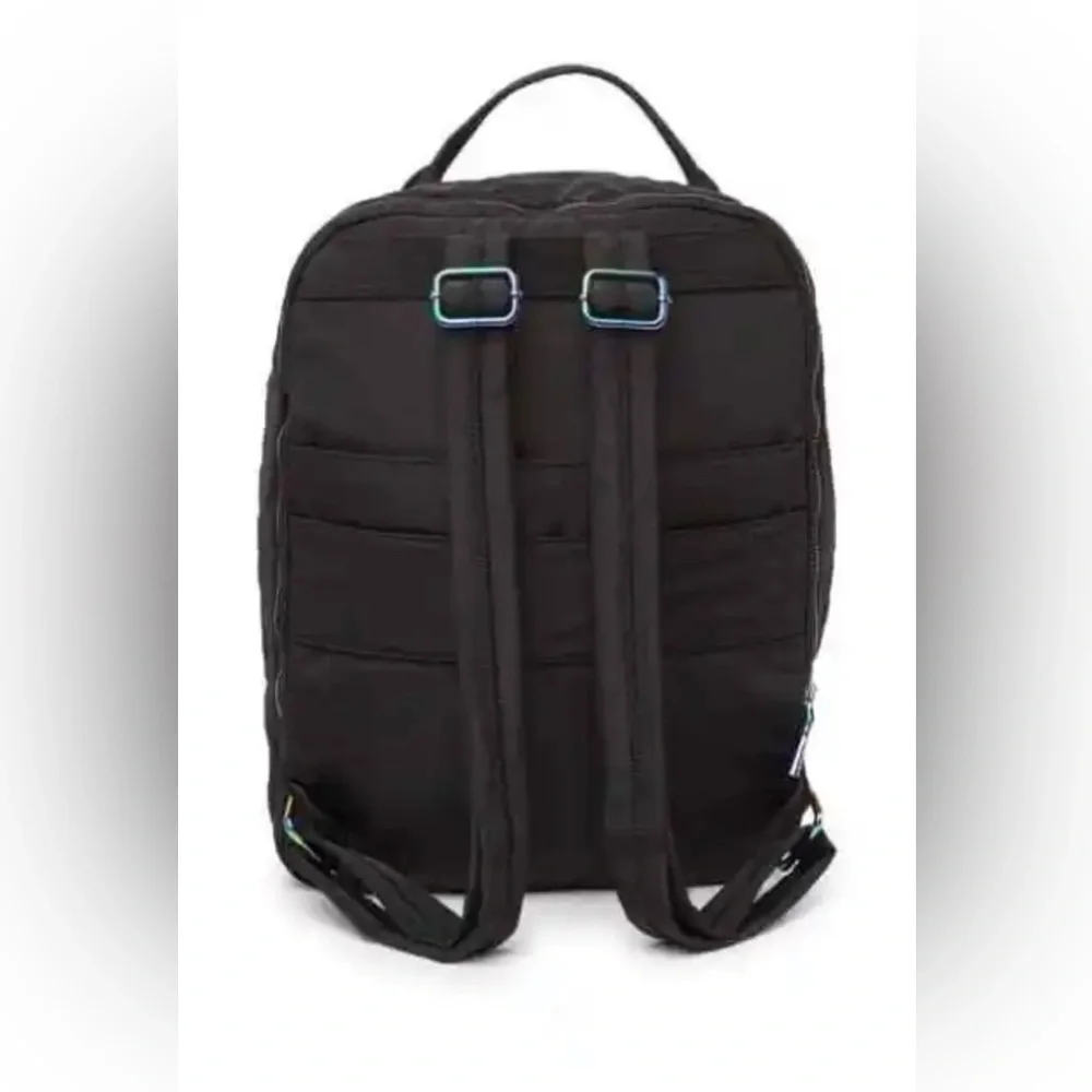 Nylon Quilted Iridescent Hardware Got Your Back Backpack